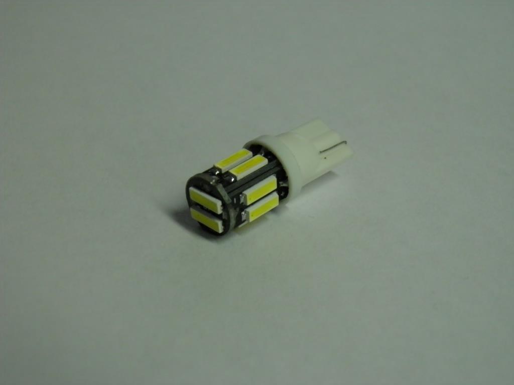 ЛАМПА С/Д T10-7020-10SMD БЕЛАЯ (2030)