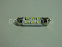 ЛАМПА С/Д FT-1210-6SMD-39MM БЕЛАЯ (2039)