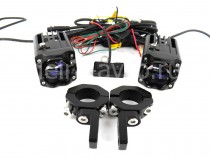 ФАРЫ ЛИНЗА LED DA-M150-100W БЛИЖ/ДАЛЬНИЙ К-КТ 2ШТ