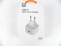 СЕТЕВОЕ ЗУ C301 PD 40W TYPE-C