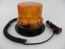 МАЯК СВЕТОДИОДНЫЙ 30LED ЖЕЛТЫЙ 12-24V