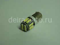 ЛАМПА С/Д BA9S-7014-10SMD БЕЛАЯ (2031)