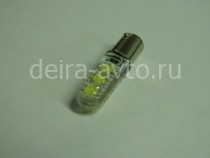 ЛАМПА С/Д BA9-S-6SMD-HP-CRISTAL БЕЛАЯ (2010)