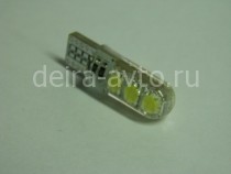 ЛАМПА С/Д T 10-6SMD-HP-CRISTAL БЕЛАЯ (2009)