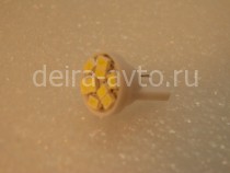 СВЕТОДИОД 12V БЕЗЦОКОЛЬНЫЙ БЕЛЫЙ 8SMD (611)