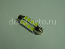 ЛАМПА С/Д FT-5050-8SMD-41MM БЕЛАЯ (2051)