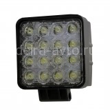 ФАРА СВЕТОДИОДНАЯ 16LED КВАДРАТ DA1015-48W FLOOD.