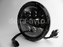 ФАРА ГОЛОВНОГО СВЕТА LED ЛИНЗА DA-JH05 BLACK ( 7’’) 1ШТ.