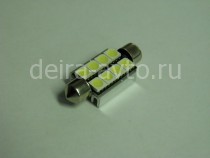 ЛАМПА С/Д FT-5050-8SMD-39MM CANBUS БЕЛАЯ (2087)