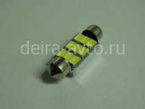 ЛАМПА С/Д FT-5630-9SMD-39MM CANBUS БЕЛАЯ (2093)