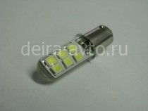 ЛАМПА С/Д BA9S-3528-12SMD-CRISTAL БЕЛАЯ (2012)