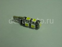 ЛАМПА С/Д T10-5050-9SMD БЕЛАЯ (2022)