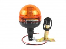 МАЯК LED 20W 615H-B ЖЕЛТЫЙ 12-24V + КРОНШТЕЙН DIN