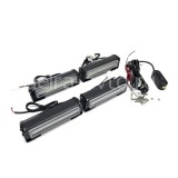 ПРОБЛЕСКОВЫЕ ФАРЫ DA-17 40W 12-24V ЖЕЛТЫЕ К-КТ 4ШТ