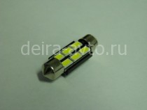 ЛАМПА С/Д FT-5630-6SMD-36MM БЕЛАЯ (2054)