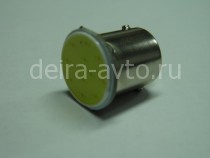 ЛАМПА СВЕТОДИОДНАЯ 1-КОНТ. 12SMD BA-15 COB БЕЛАЯ (1612)