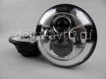 ФАРЫ ГОЛОВНОГО СВЕТА LED ЛИНЗА DA-JH02 CHROME ( 7’’) 2ШТ К-КТ.