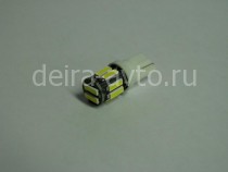 ЛАМПА С/Д T10-7020-10SMD БЕЛАЯ (2030)