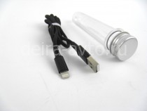 ДАТА КАБЕЛЬ БЫСТРОЙ ЗАРЯДКИ USB A - LIGHTNING ЧЕРНЫЙ CCCULB