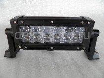 БАЛКА СВЕТОДИОДНАЯ 12LED ЛИНЗА  DA-4D-36W (7.5”) SPOT.